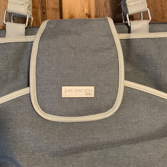 Carter’s Just One You Large Grey Diaper Bag- Very Good Used Condition - Picture 2 of 10